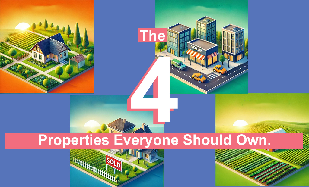 The 4 Essential Types of Properties Everyone Should Own.